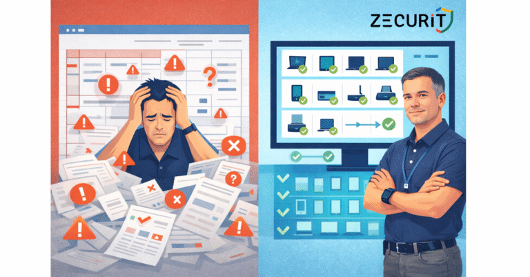 Spreadsheet vs Zecurit ITAM